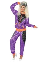 Retro Shell Suit Costume, Ladies (S)