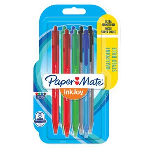 Balpen Paper Mate Inkjoy 100 RT assorti