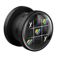 Tunnel met Pride! design Acryl Tunnels & Plugs