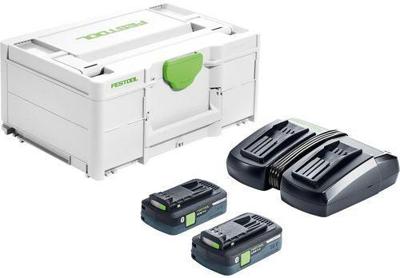 Festool SYS 18V 2x4,0/TCL 6 DUO Energie-set 18V in Systainer - 577109 Festool SYS 18V 2x4,0/TCL 6 DUO Energie-set 18V in Systainer - 577109