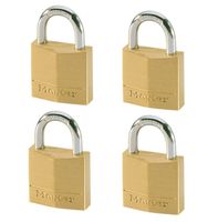 Masterlock 4 x 30mm padlocks ref. 130EURD - keyed alike padlocks - 130EURQNOP - thumbnail