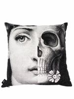 Fornasetti coussin à imprimé Lina Cavalieri - Blanc - thumbnail