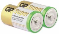 GP blisterverpakking van 2 Alkaline Super C 1,5 V