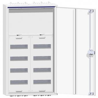 Hager FWB53N Veldverdeler Opbouw (op muur) Aantal rijen: 11 Inhoud: 1 stuk(s)
