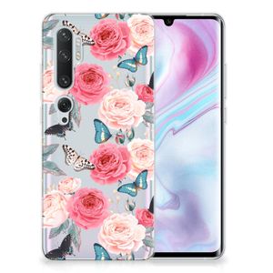 Xiaomi Mi Note 10 Pro TPU Case Butterfly Roses