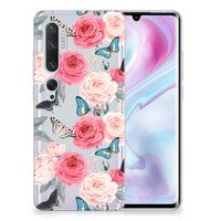 Xiaomi Mi Note 10 Pro TPU Case Butterfly Roses - thumbnail