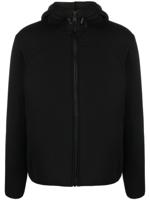 Colmar logo-appliqué zip-up hoodie - Zwart