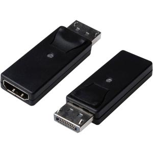 Digitus AK-340602-000-S DisplayPort / HDMI Adapter [1x DisplayPort stekker - 1x HDMI-bus] Zwart