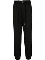 Versace Jeans Couture pantalon de jogging à patch logo - Noir