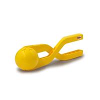 JAMARA 460396 - Snow Play sneeuwbaltang 38 cm - sneeuwballen (ca. 7 cm diameter) in seconden vormen, nooit meer koude handen, sneeuwballen zijn luchtig en niet zo hard als de handgemaakt, geel