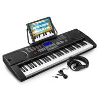 MAX KB1 beginners keyboard met 61 toetsen inclusief hoofdtelefoon