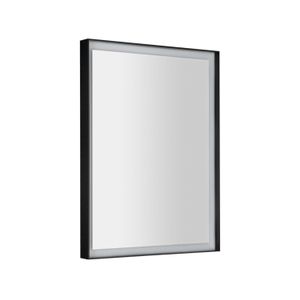 Badkamerspiegel Sapho Sort Led 60x80 cm LED-Verlichting Frame Mat Zwart Sapho