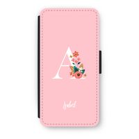 Pink Bouquet: iPhone 8 Flip Hoesje - thumbnail