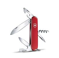 Victorinox Spartan Taschenmesser (12 Funktionen, Klinge, Korkenzieher, Dosenöffner, Kapselheber, Pinzette)