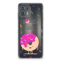 Motorola Edge 20 Lite Siliconen Case Donut Roze - thumbnail