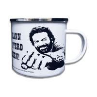 Bud Spencer Enamel Mug Pferd Faust - thumbnail