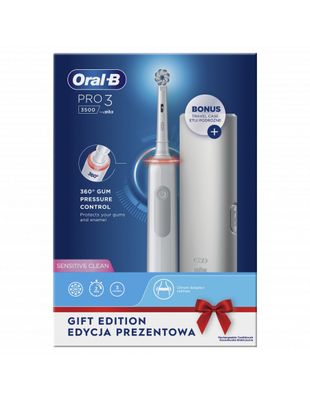Oral-B Pro 3 3500 white 075992 Elektrische tandenborstel Roterend / oscillerend / pulserend Wit