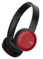 JVC HA-S30BT-R-E Bluetooth on-ear hoofdtelefoon met compact ontwerp, rood