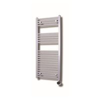 Elektrische Design Radiator Sanicare Plug En Play 111,8 x 45 cm Zilver Grijs Thermostaat Zwart 596 Watt Sanicare - thumbnail