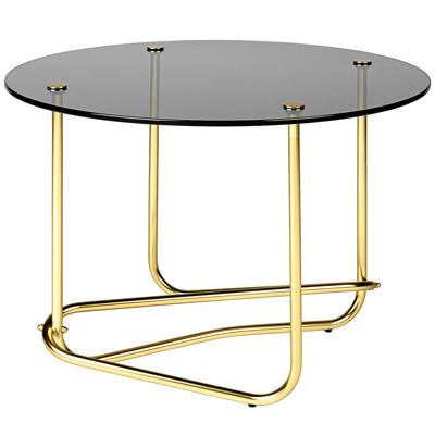 Gubi Mategot Lounge Table Salontafel Smoked Glas