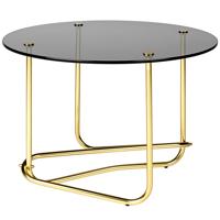 Gubi Mategot Lounge Table Salontafel Smoked Glas