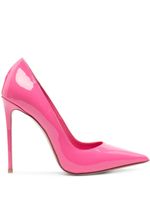 Le Silla escarpins Eva 120 mm en cuir - Rose - thumbnail