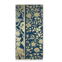 Samsung Galaxy S24 Ultra Smart Cover Beige Flowers - thumbnail