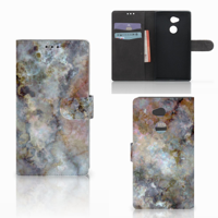 Sony Xperia XA2 Ultra Bookcase Marmer Grijs