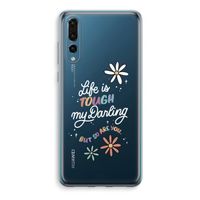 Tough Life: Huawei P20 Pro Transparant Hoesje - thumbnail