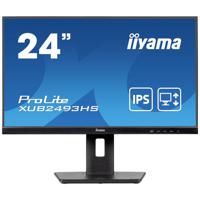 Iiyama ProLite XUB2493HS-B6 LED-monitor Energielabel E (A - G) 60.5 cm (23.8 inch) 1920 x 1080 Pixel 16:9 0.5 ms HDMI, DisplayPort, Hoofdtelefoon (3.5 mm - thumbnail