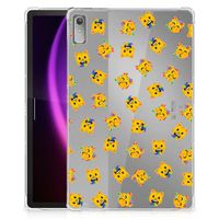 Hippe Hoes voor Lenovo Tab P11 Gen 2 Katten Emojis