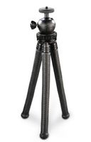 Hama Tripod 1/4 inch Werkhoogte: 16 - 27 cm Zwart Voor smartphones en GoPro, Kogelkop - thumbnail