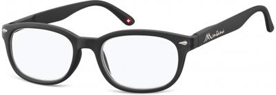 Montana leesbril blauwlichtfilter zwart sterkte +3,50 Montana leesbril blauwlichtfilter zwart sterkte +3,50