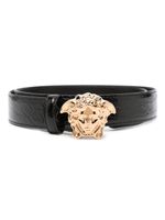 Versace ceinture à motif Medusa Head en cuir - Noir - thumbnail