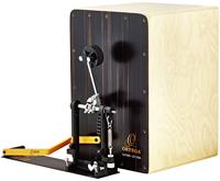 Ortega Guitars Percussie-serie bundel - Cajon en rechtervoetpedaal - Stomp Box Set - Inclusief Gigbag en Drumsleutel (OSTBCJ-BU)