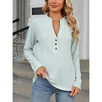 Dames Blouse Werk Stijlvol Modern Lange mouw Zwart Lente Herfst Lightinthebox