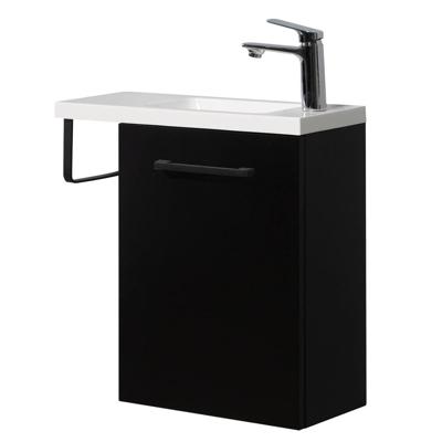 Badplaats Toiletmeubel Neves 55cm - mat zwart Badplaats Toiletmeubel Neves 55cm - mat zwart