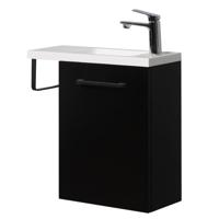 Badplaats Toiletmeubel Neves 55cm - mat zwart