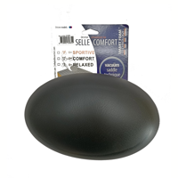 Selle comfort Comfort zadel Rok met Foam techniek. Zwart, zonder strop (hangverpakking)