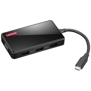 Lenovo GX91M73945 laptop dock & poortreplicator Bedraad USB 3.2 Gen 1 (3.1 Gen 1) Type-C Zwart