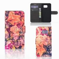 Samsung Galaxy S6 | S6 Duos Hoesje Bosje Bloemen