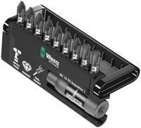 Wera Bit-assortiment, Bit-Check 10 PZ Impaktor 1, 10-delig, 05057684001
