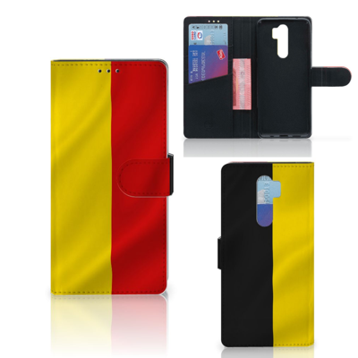 Xiaomi Note 8 Pro Bookstyle Case Belgische Vlag