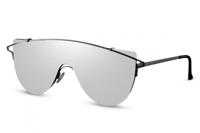 CWI zonnebril unisex piloot cat.3 zilver/zwart (CWI2114)