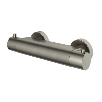 Hotbath Cobber Thermostatische Douchekraan Geborsteld Nikkel B008 Hotbath Cobber Thermostatische Douchekraan Geborsteld Nikkel B008