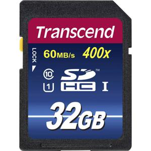 Transcend Premium 400 SDHC-kaart Industrial 32 GB Class 10, UHS-I