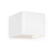 Wandlamp Anna 11/10/8,5cm, Wit, Muurlamp gemaakt van Aluminium, G9 lichtbron, 3W 3000K 300lm, wandlamp geschikt voor woonkamer, slaapkamer - thumbnail