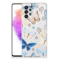 TPU Hoesje voor Samsung Galaxy A73 5G Vlinder - thumbnail