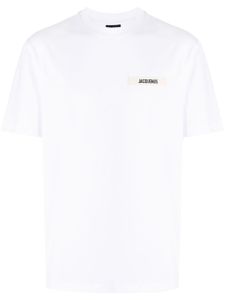 Jacquemus haut Le T-shirt Gros Grain - Blanc