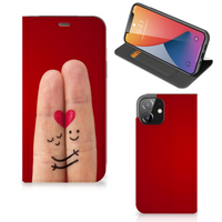 iPhone 12 | iPhone 12 Pro Hippe Standcase Liefde - Origineel Romantisch Cadeau - thumbnail